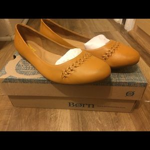 NEW Born Madeleine Ballet Flats - Leather